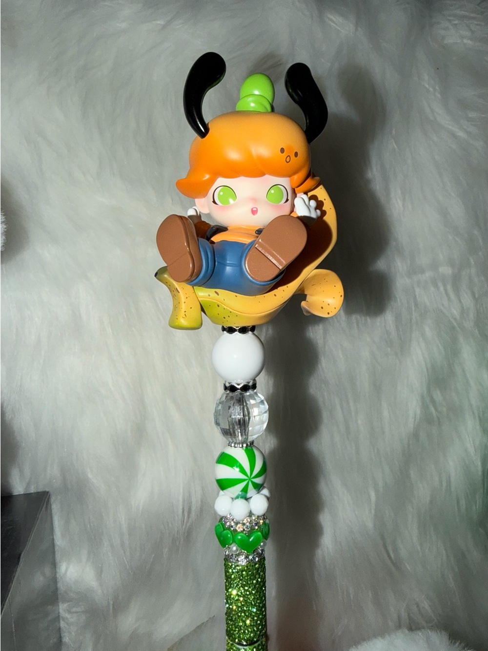 POP MART Dimoo World x Disney Series Confirmed Figure Doll - Goofy's Prank pen